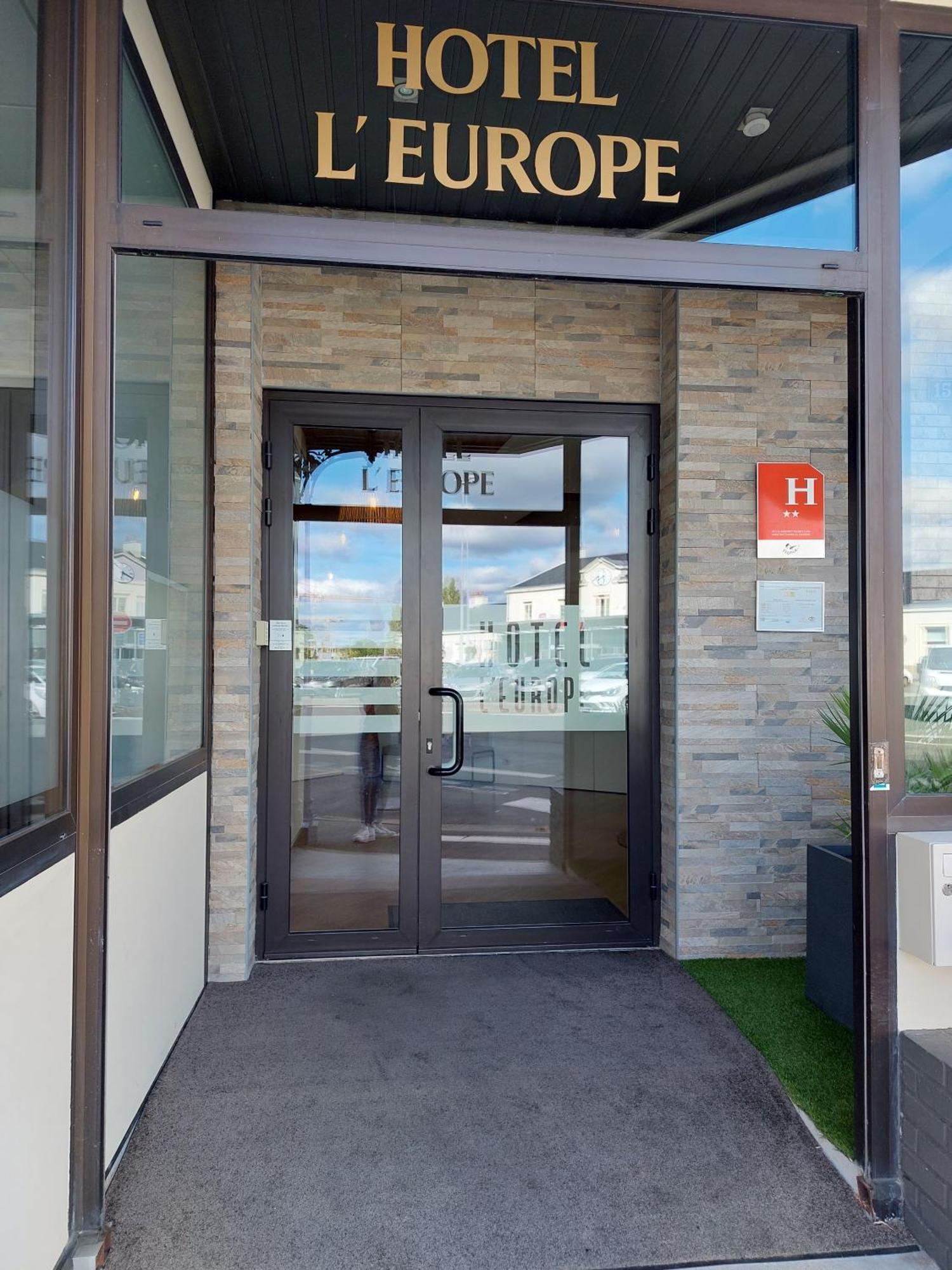 Hotel L'Europe - Cholet Gare Exterior foto