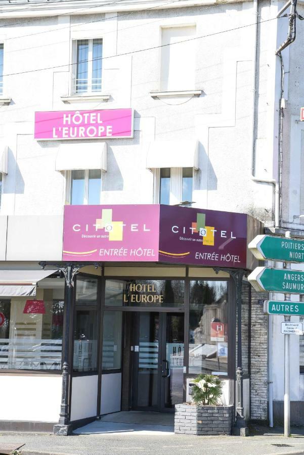 Cit'Hotel L'Europe - Cholet Gare Exterior foto